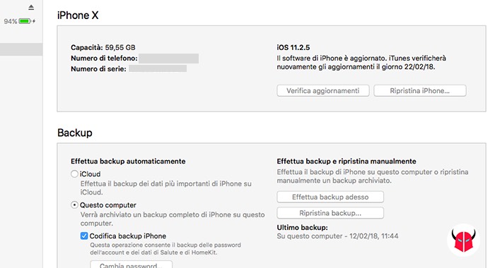 come trasferire dati da iPhone a iPhone ripristino iTunes