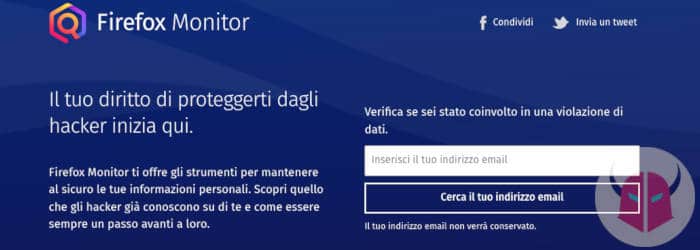 come capire se ti hanno hackerato Firefox Monitor