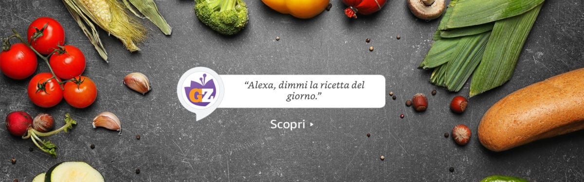 esempio skill Amazon Echo di GialloZafferano