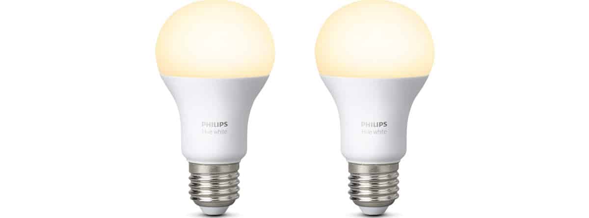 esempio lampadina Philips Hue white compatibile con Amazon Echo