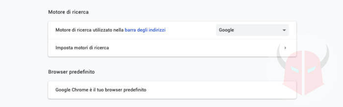 come impostare Google come motore di ricerca Chrome