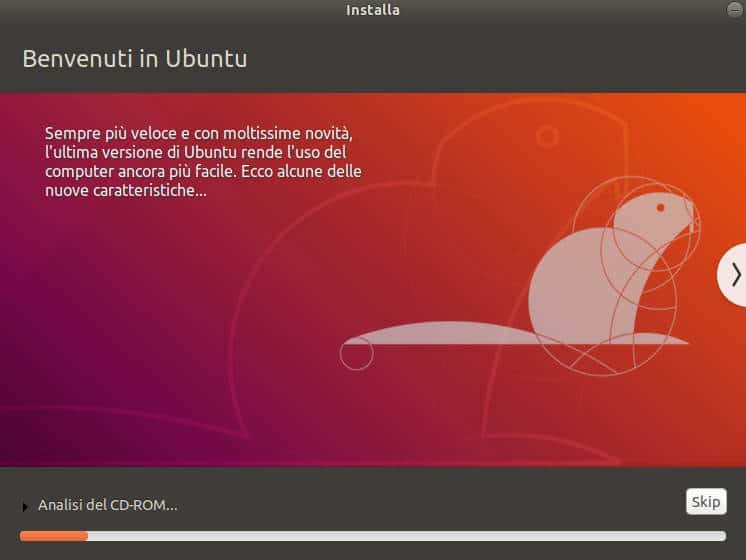 come installare Ubuntu modalità di installazione