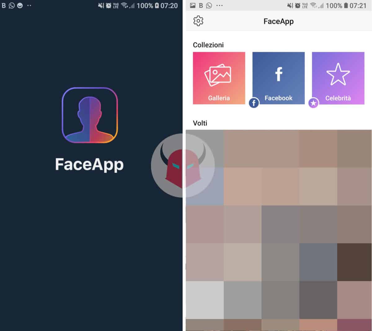 app per invecchiare foto FaceApp Android