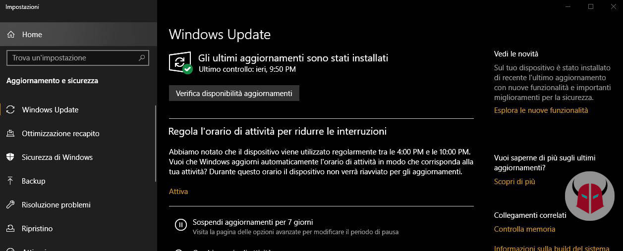 come attivare Bluetooth Windows 10 Windows Update