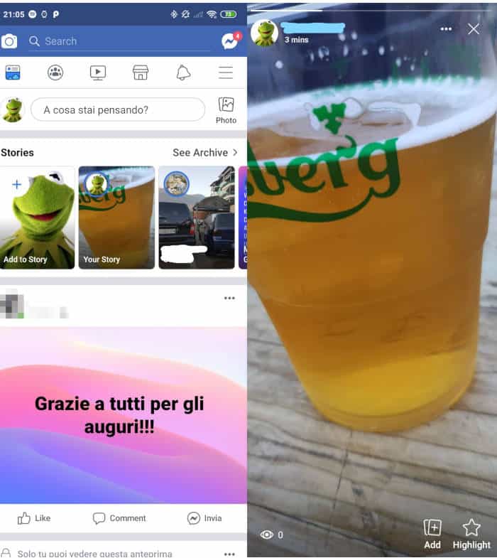 come vedere chi guarda le storie Instagram storie Instagram su Facebook