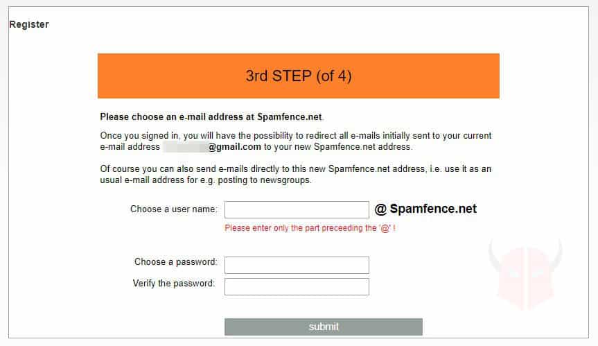 come bloccare le email indesiderate Spamfence