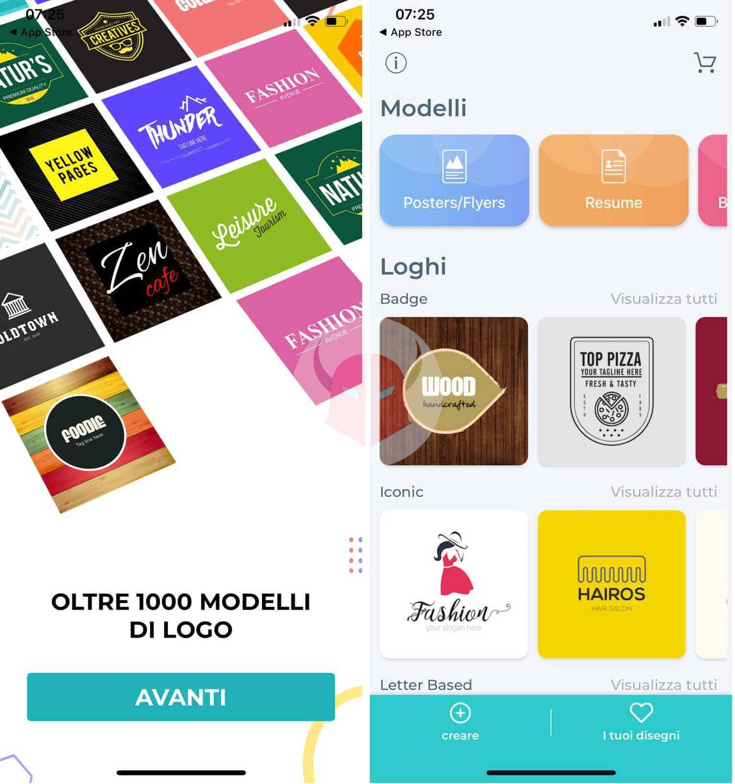 come creare un logo app Logo Maker iOS