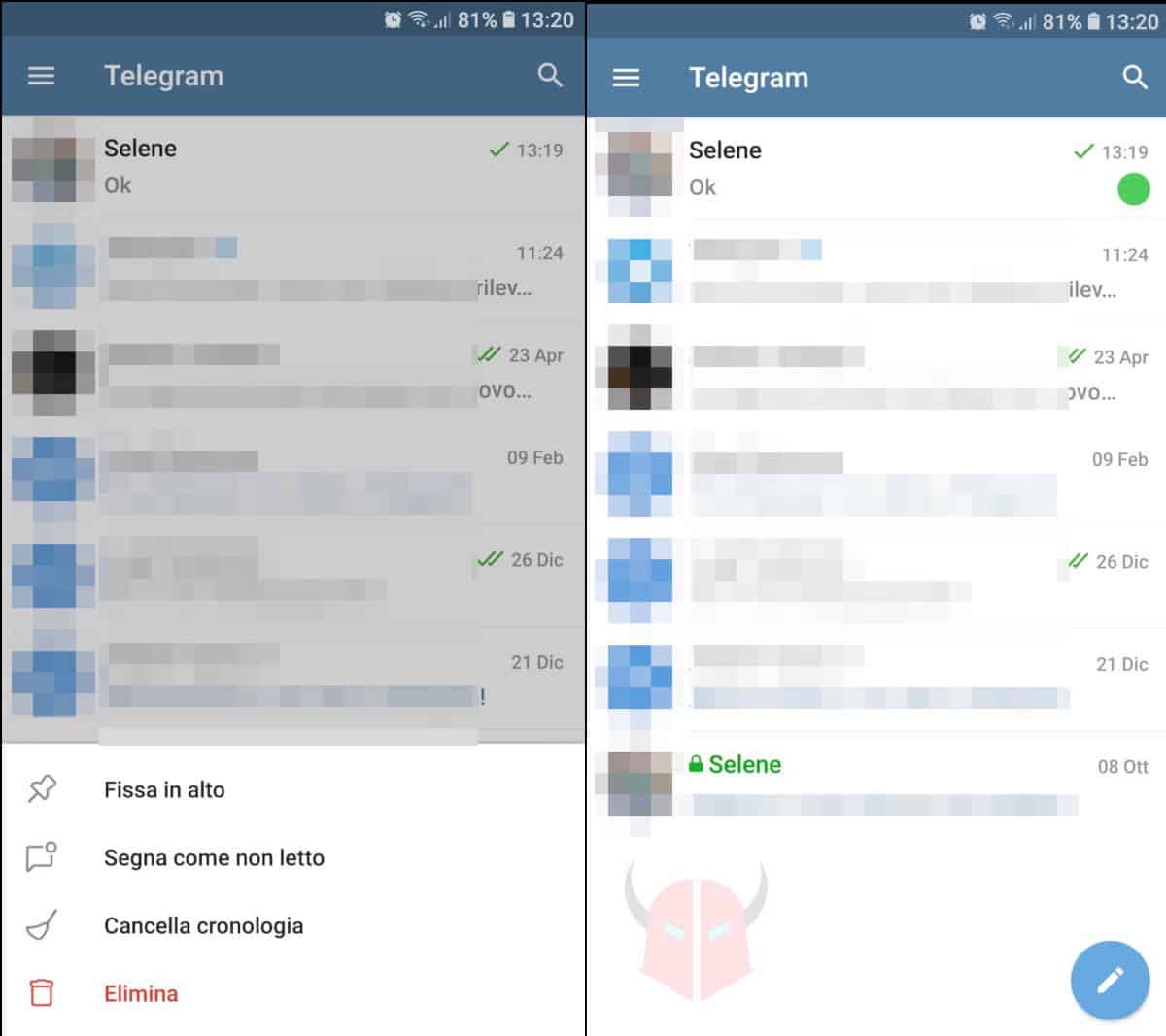 come non farsi vedere su Telegram messaggio non letto