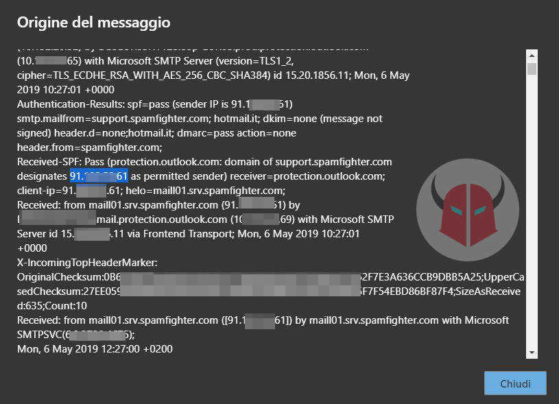 come non ricevere email capire se spam Outlook