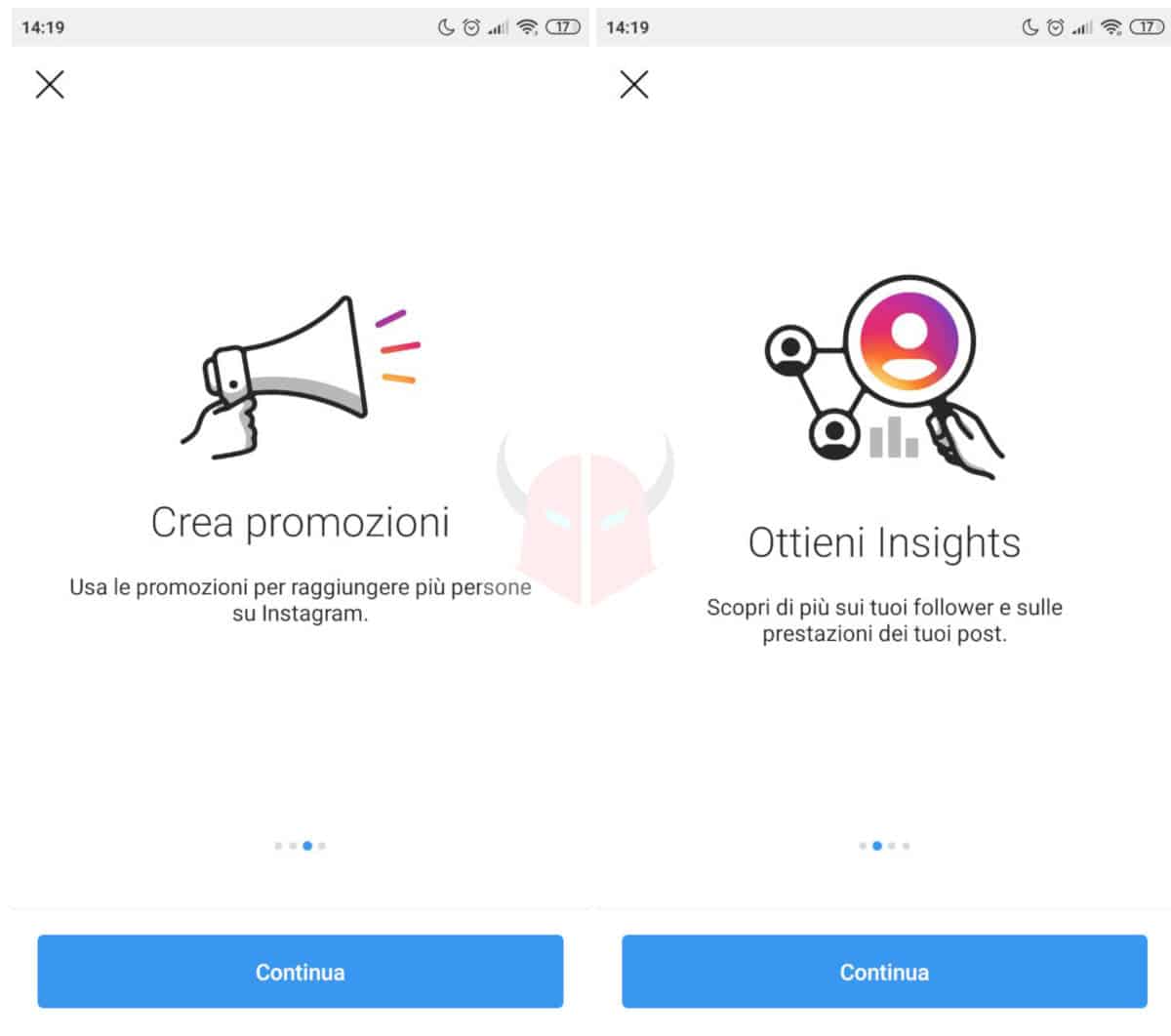 come passare a profilo aziendale Instagram vantaggi