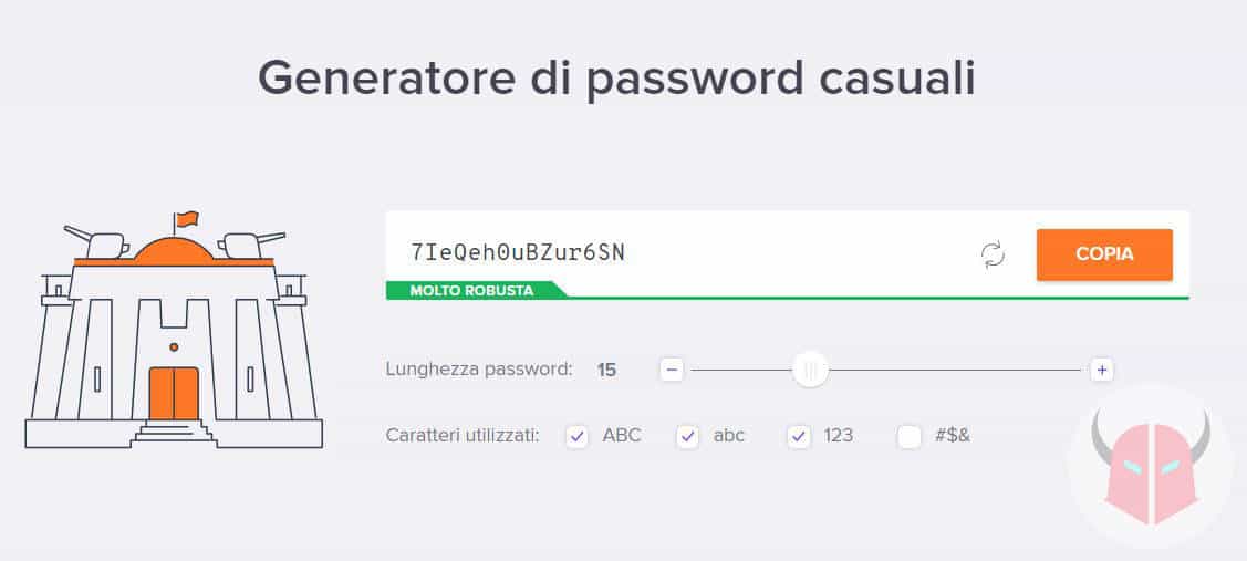 come recuperare password Gmail generatore di password