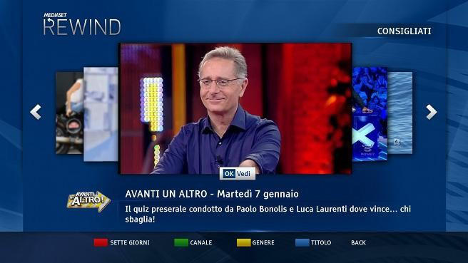 come rivedere i programmi Mediaset di ieri