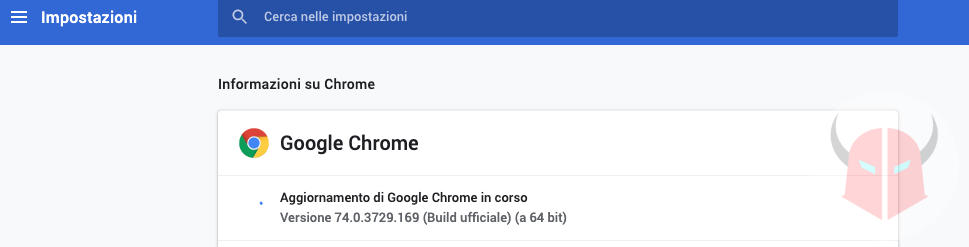 come aggiornare Google Chrome Windows