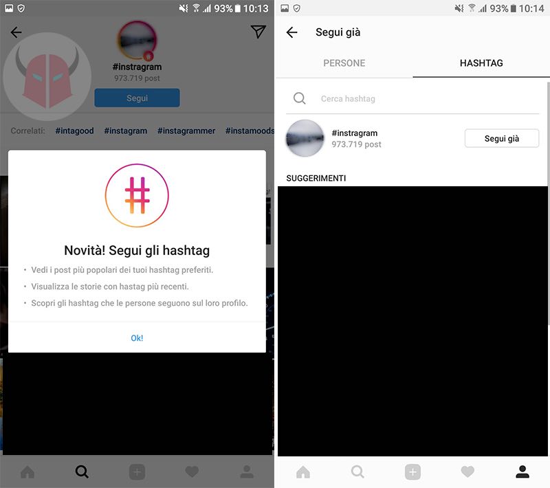 come farsi seguire su Instagram hashtag