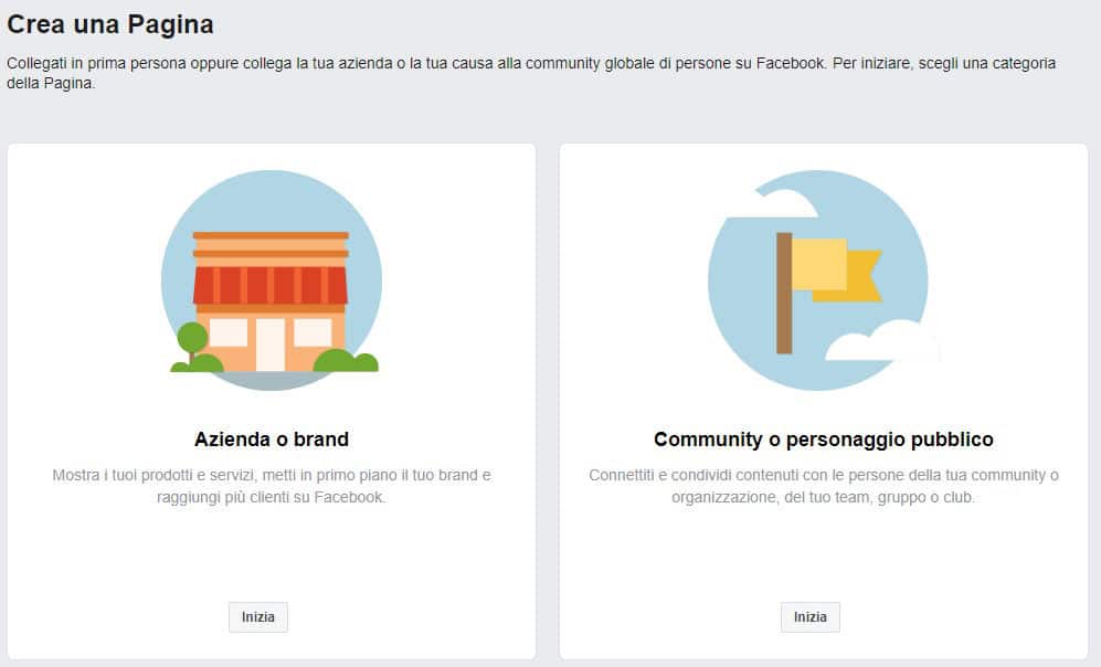 come guadagnare con Facebook creazione Pagina