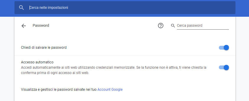 come spiare Facebook Messenger salvataggio automatico password browser