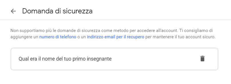 come spiare email domande di sicurezza