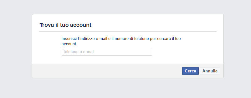 come spiare email recupero accesso Facebook