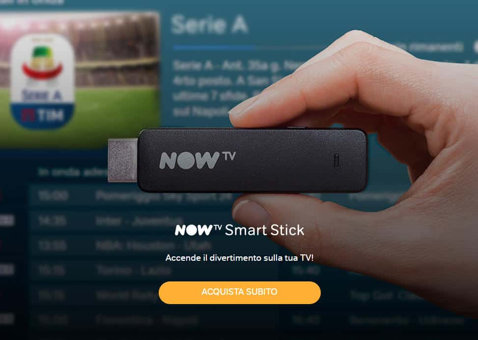 come vedere Sky su TV box Android gratis NOW TV Smart Stick