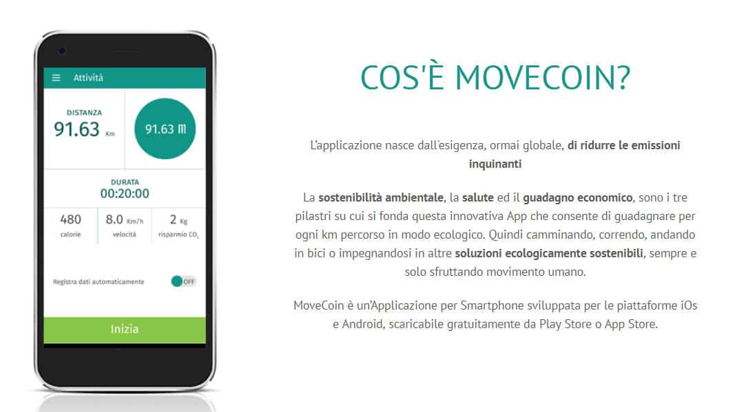 migliori app che ti pagano per camminare MoveCoin