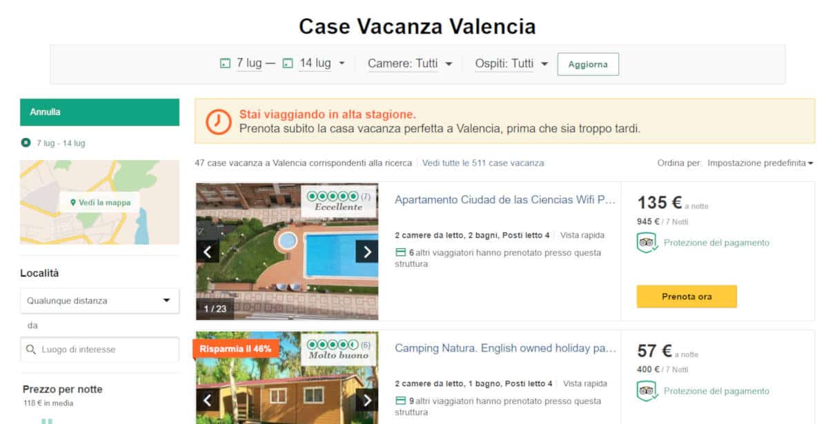 come cancellare su TripAdvisor annuncio