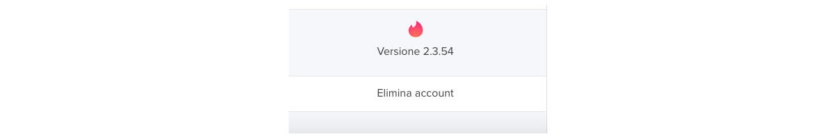 come disattivare Tinder definitivamente opzione Elimina account