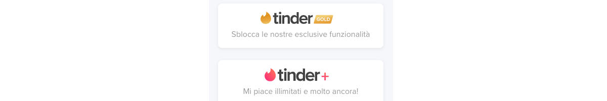 come disattivare Tinder rinnovo automatico Gold e Plus