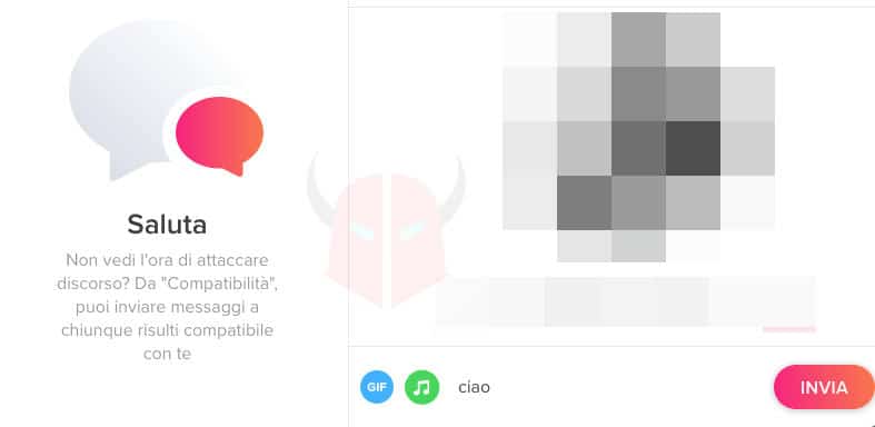 come iniziare una conversazione su Tinder messaggio