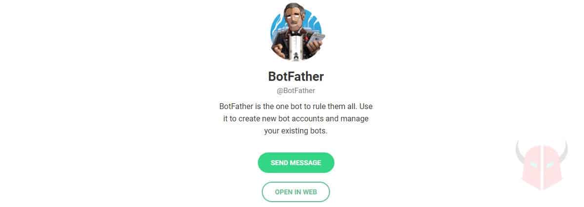 come creare un bot Telegram BotFather