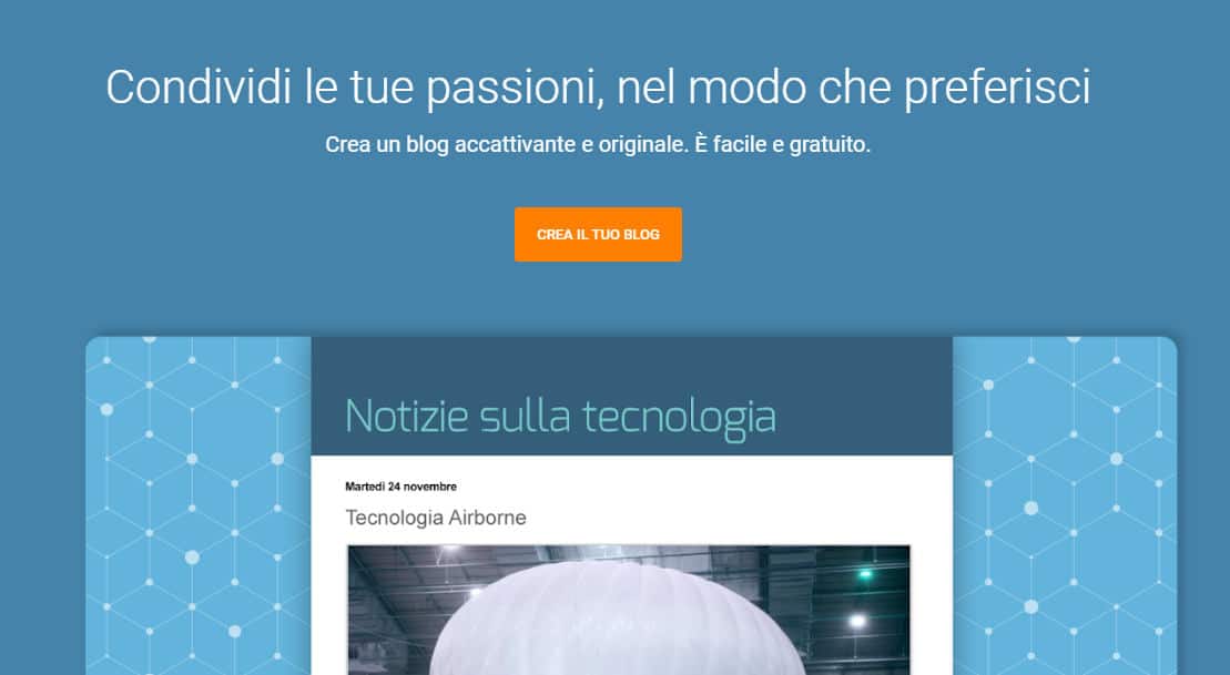 miglior hosting gratuito Blogger