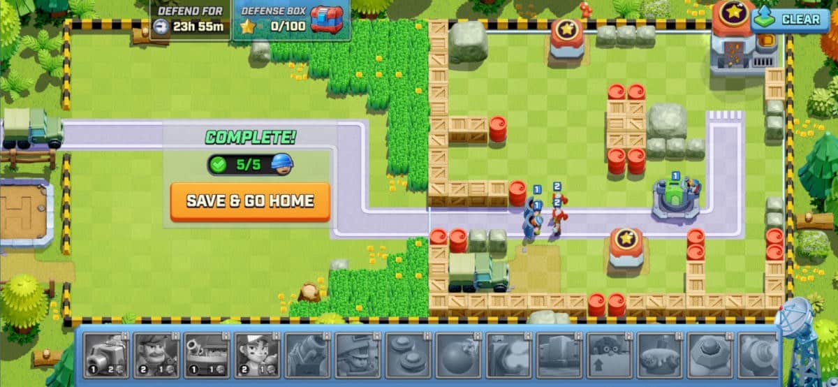 how to download Rush Wars example game session