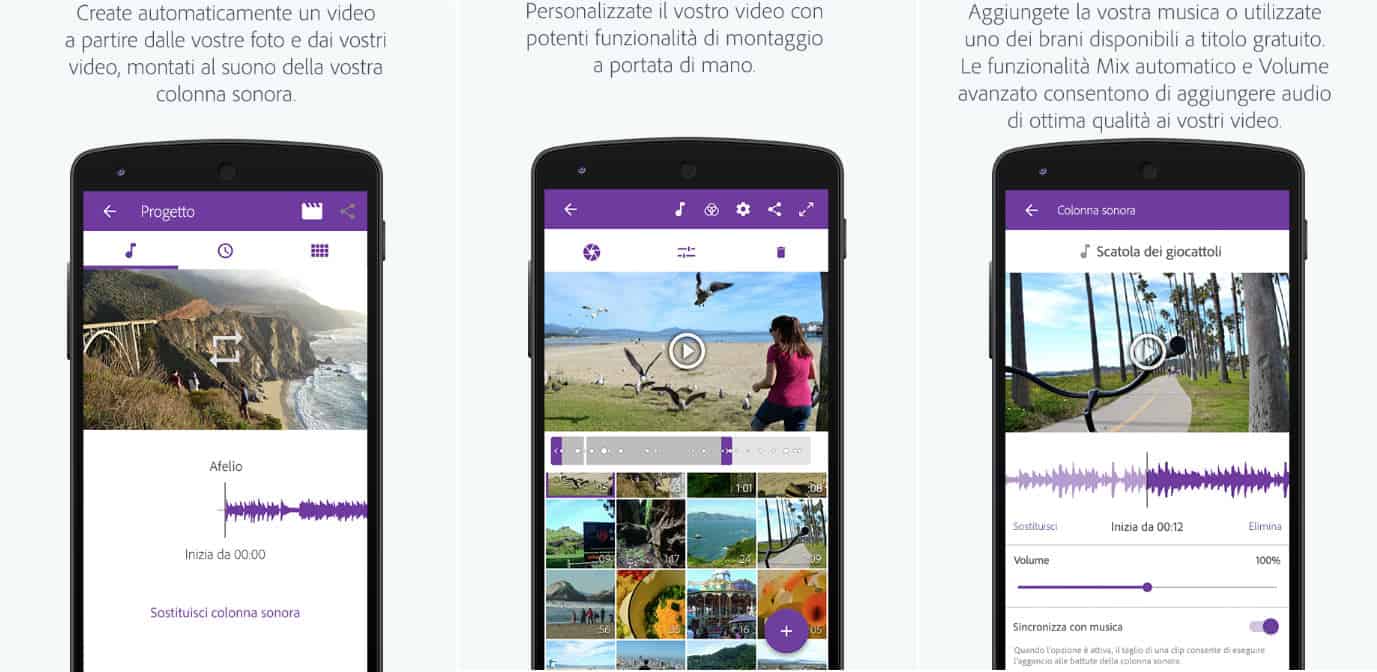 come scaricare gli effetti Instagram app Adobe Premiere Clip