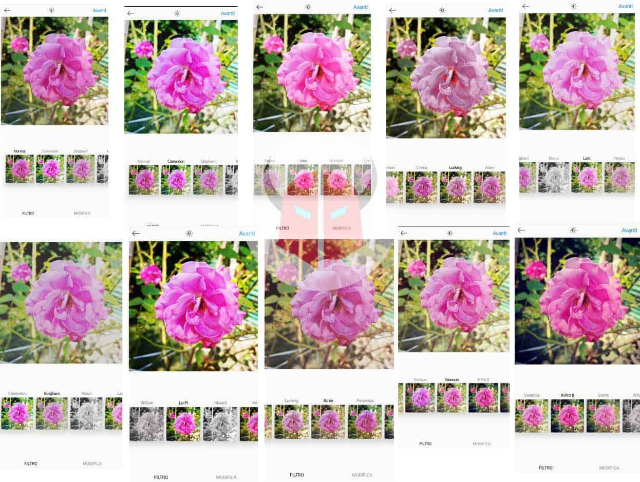 come scaricare gli effetti Instagram filtri più usati