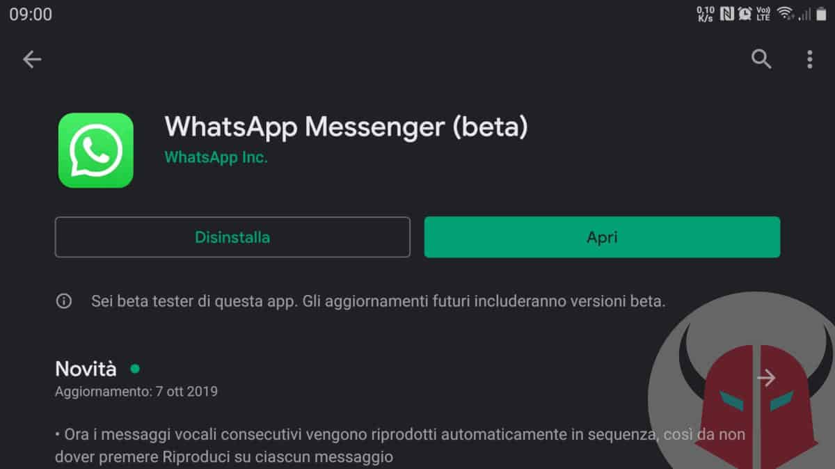 come inviare messaggi WhatsApp che si autodistruggono beta