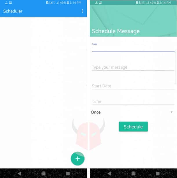 come programmare invio messaggi WhatsApp app GBWhatsApp