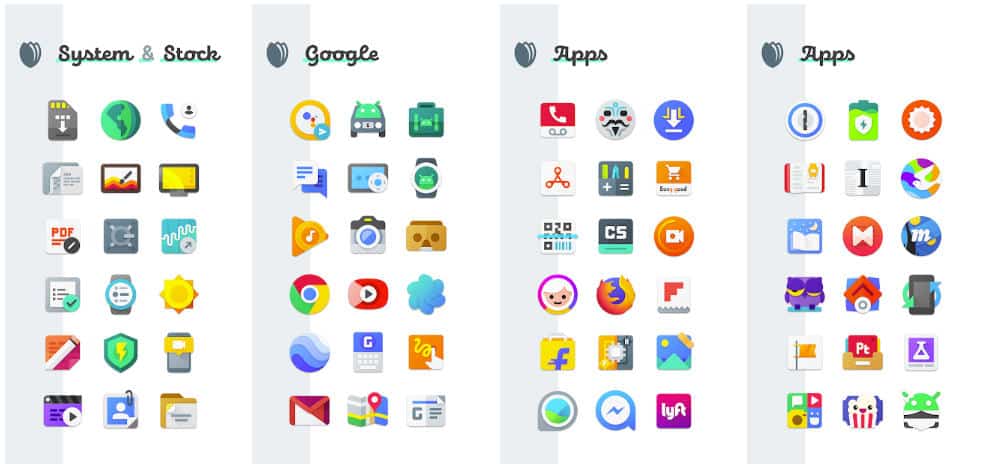 come cambiare colore su WhatsApp esempio pacchetto icone Manty Icons