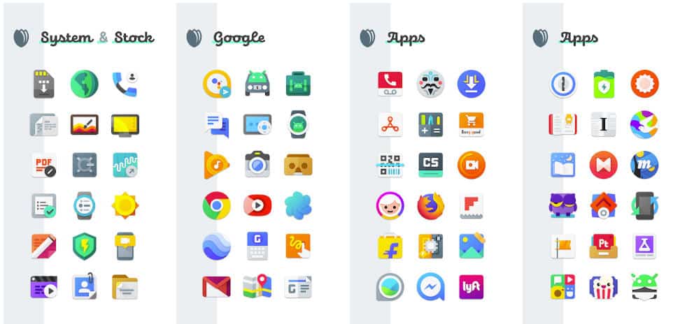 come cambiare colore su WhatsApp esempio pacchetto icone Manty Icons