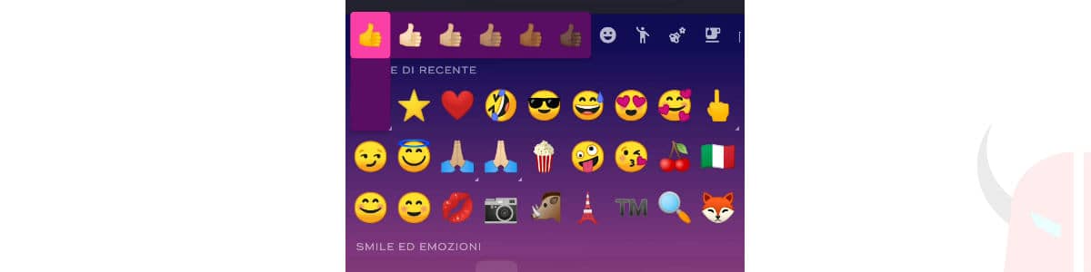 come cambiare colore su WhatsApp faccine