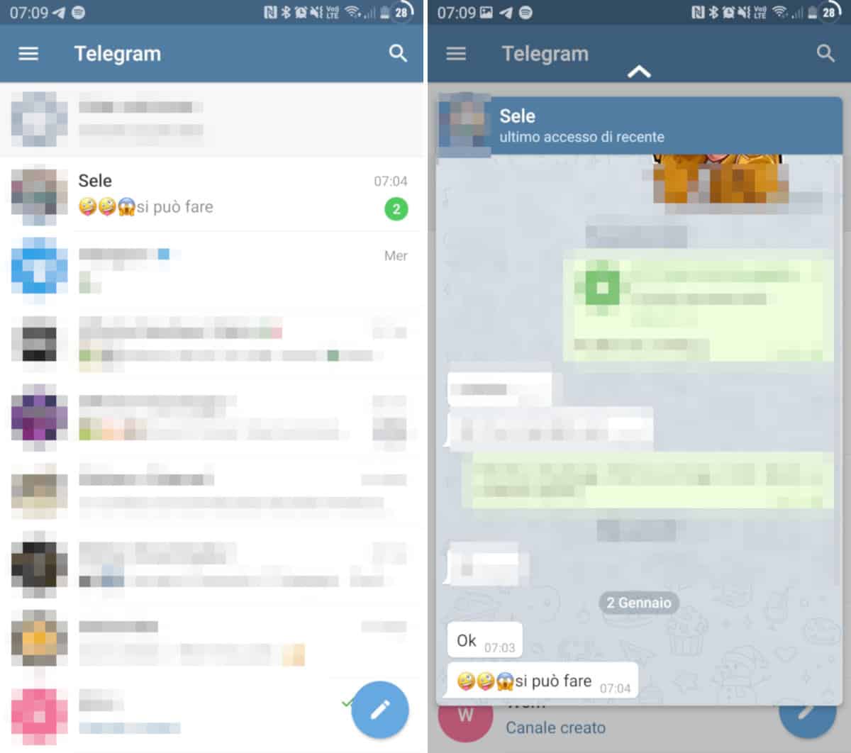 come leggere messaggi Telegram senza visualizzare anteprima messaggi