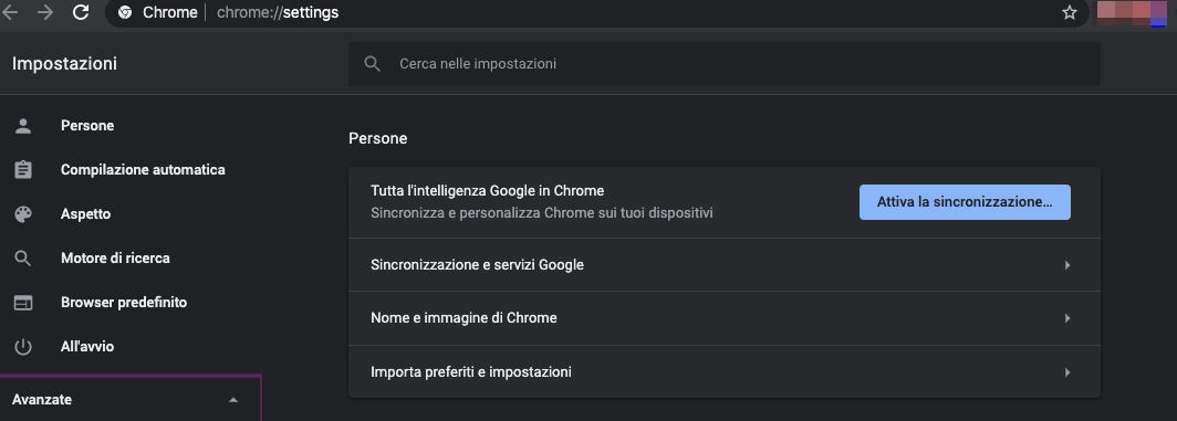 come recuperare la cronologia cancellata da Chrome sincronizzazione automatica