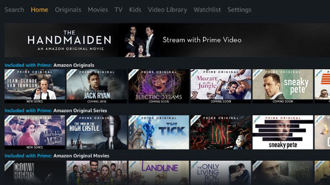 come vedere Amazon Prime Video console