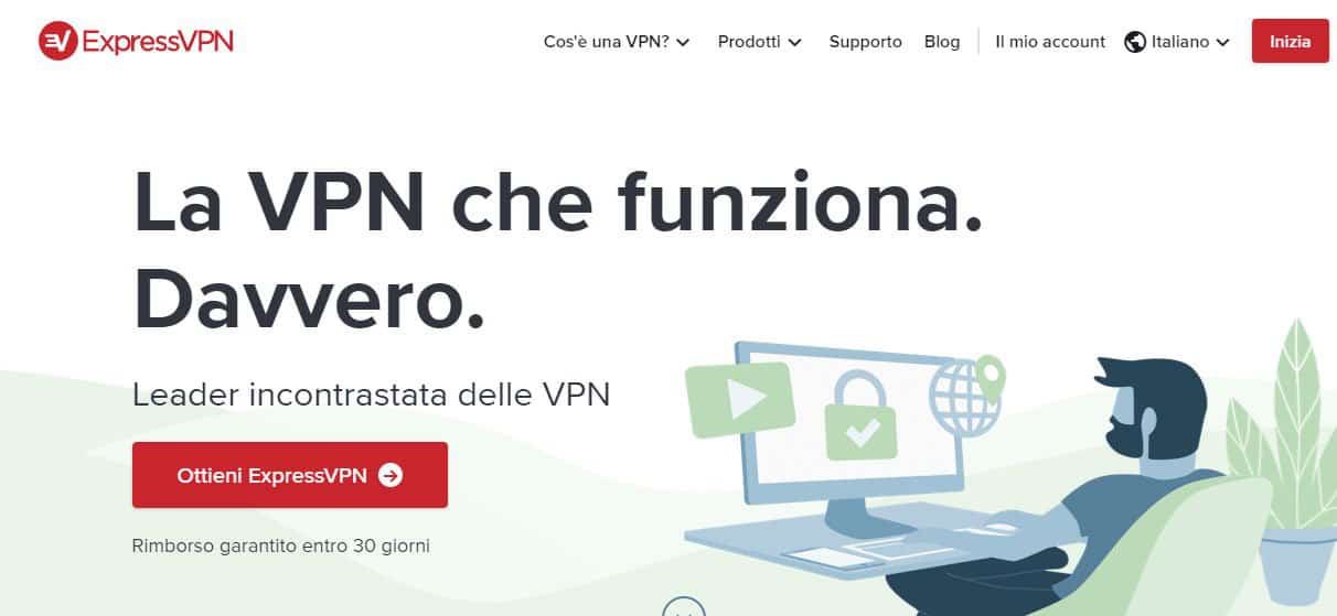 come vedere Amazon Prime Video esempio VPN ExpressVPN