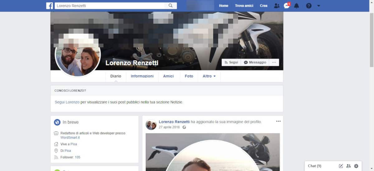 come vedere profili Facebook senza essere amici profilo pubblico