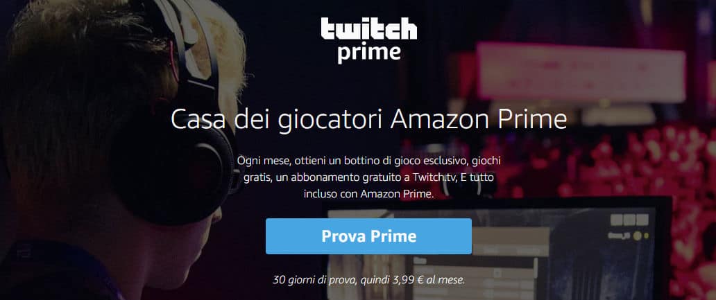 come avere Twitch Prime abbonamento
