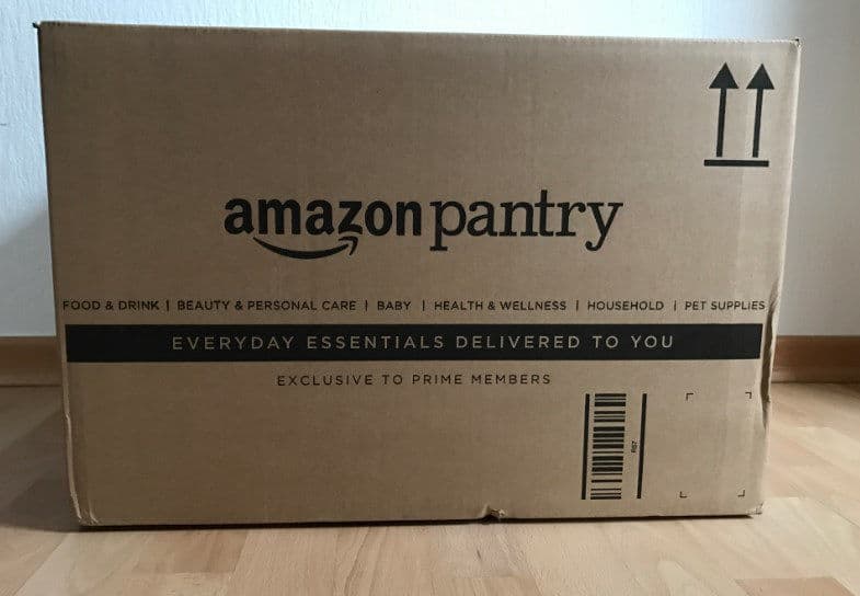 come fare la spesa su Amazon pacco Pantry