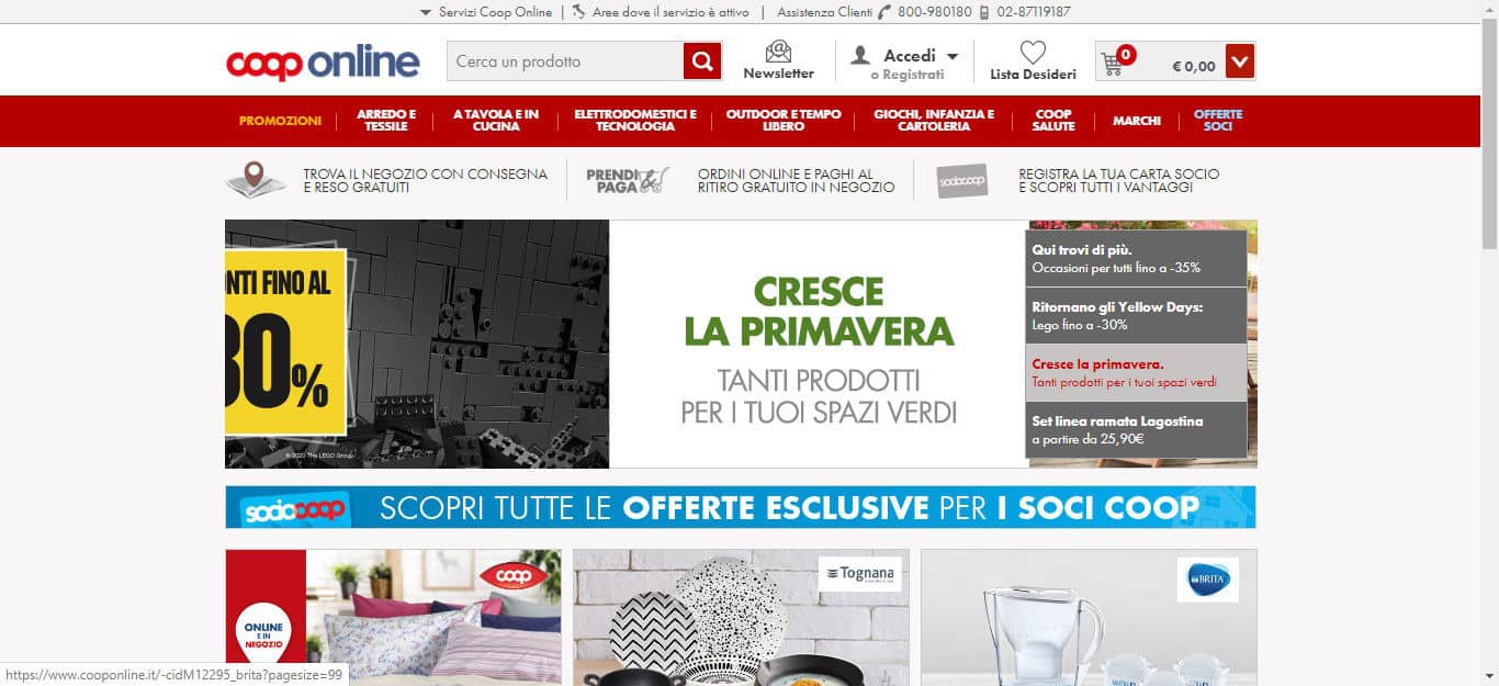 spesa online Coop Online