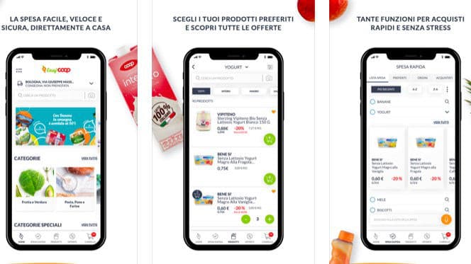 spesa online app EasyCoop