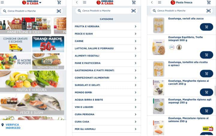spesa online app Esselunga