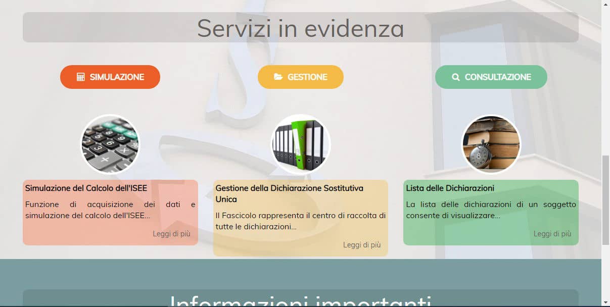 come fare ISEE online gestione del Fascicolo