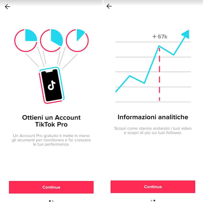 come mettere TikTok su Instagram statistiche TikTok Pro